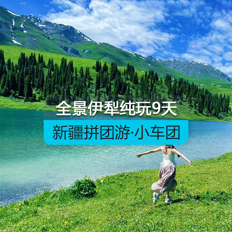 【新疆拼團(tuán)游·小車(chē)團(tuán)】全景伊犁純玩9日游（景點(diǎn)包含：獨(dú)山子大峽谷+賽里木湖+果子溝大橋+多巴胺六星街+伊昭公路+夏塔古道+瓊庫(kù)什臺(tái)+恰甫其海+恰西森林公園+那拉提空中草原+木特塔爾沙漠+獨(dú)庫(kù)公路+孟克特古道+唐布拉百里畫(huà)廊）產(chǎn)品編號(hào)：11433