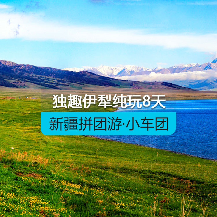 【新疆跟團(tuán)游·拼車(chē)小團(tuán)】獨(dú)趣伊犁純玩8日游（景點(diǎn)包含：賽里木湖+果子溝大橋+六星街+夏塔古道+庫(kù)爾德寧/吐?tīng)柛踊?那拉提空中草原+木特塔爾沙漠）（烏市進(jìn)出）產(chǎn)品編號(hào)：11390