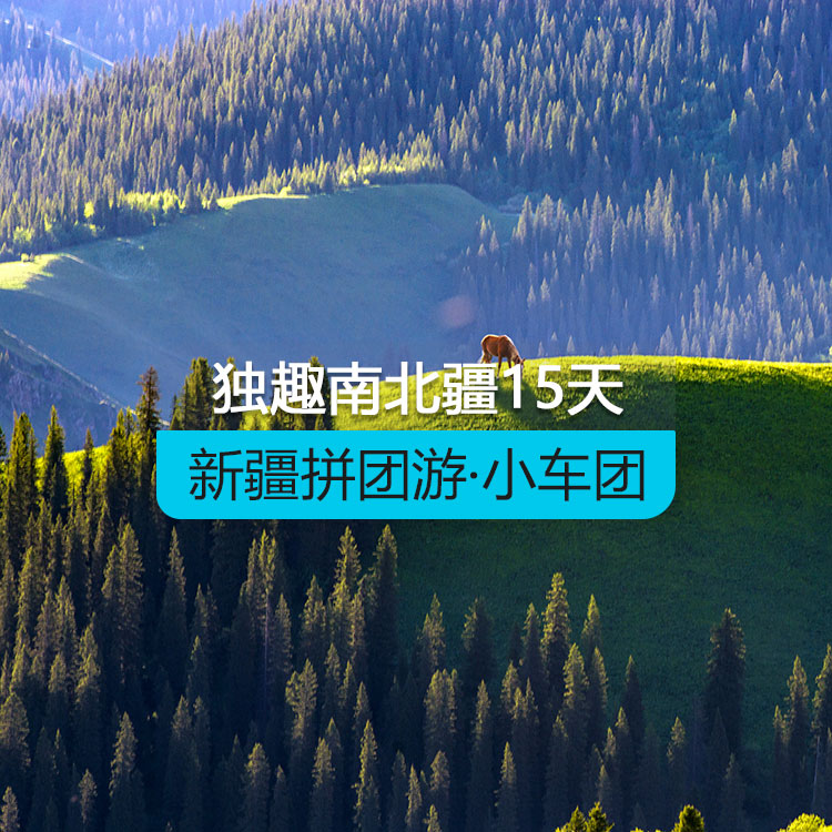 【新疆拼團游·小車團】獨趣南北疆純玩15日游（景點包含：阿禾公路+喀納斯湖+禾木村+烏爾禾魔鬼城+賽里木湖+那拉提空中草原+獨庫公路全段+孟克特古道+巴音布魯克+克孜利亞大峽谷+沙漠公路+約特干故城+喀什古城+喀拉庫勒湖+白沙湖全景+慕士塔格冰川公園） 產(chǎn)品編號：11427